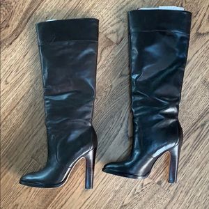 Knee high leather boots sz7